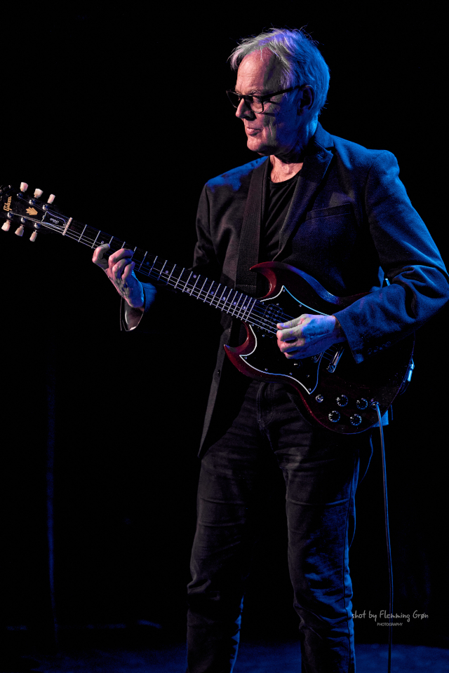 Guitaristen Uffe Steen gæster Borup Kulturhus den 16. april. Foto: Flemming Grøn